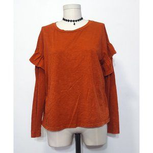 Universal Thread Ruffle Sleeve Top